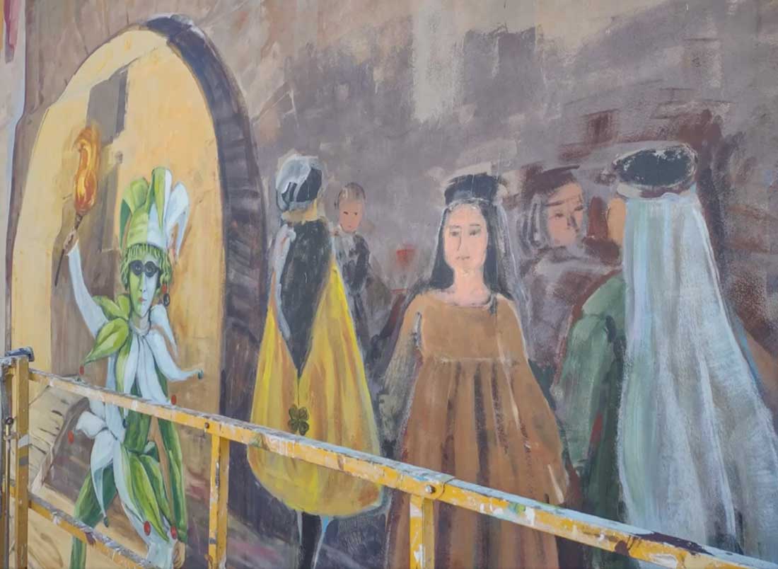 Mural-medieval-80m-Artajona-detalle