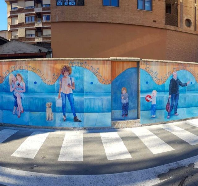 Proyecto para el ayuntamiento de Tafalla en el que se expone la dviersidad natural de la ciudad y el dinamismo de la vida rutinaria de todos sus vecinos.