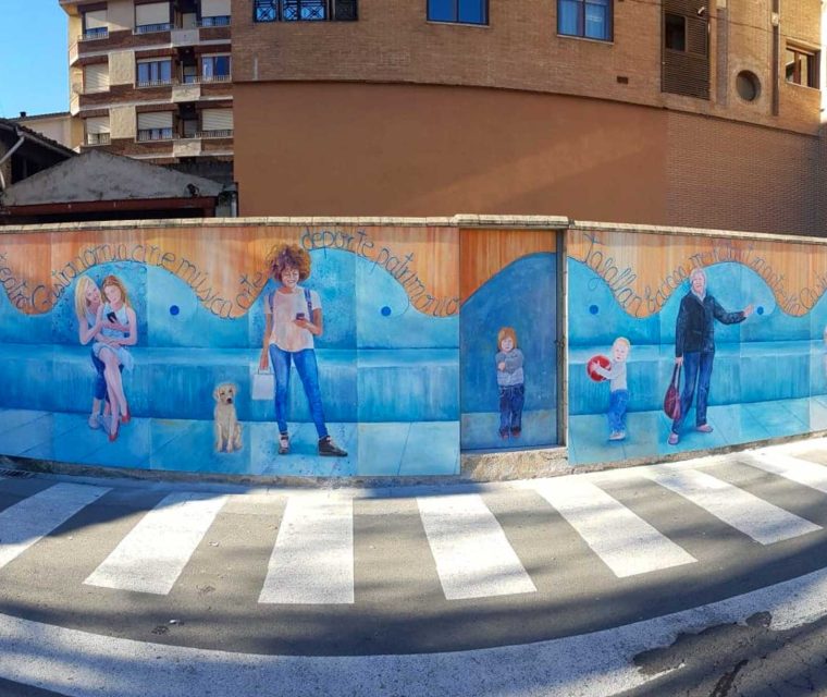 Proyecto para el ayuntamiento de Tafalla en el que se expone la dviersidad natural de la ciudad y el dinamismo de la vida rutinaria de todos sus vecinos.